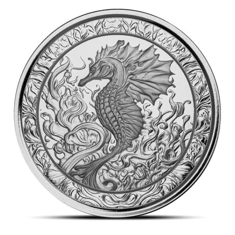 Read more about the article Presale 2023 1 oz Samoa Seahorse Silver Coin (BU)