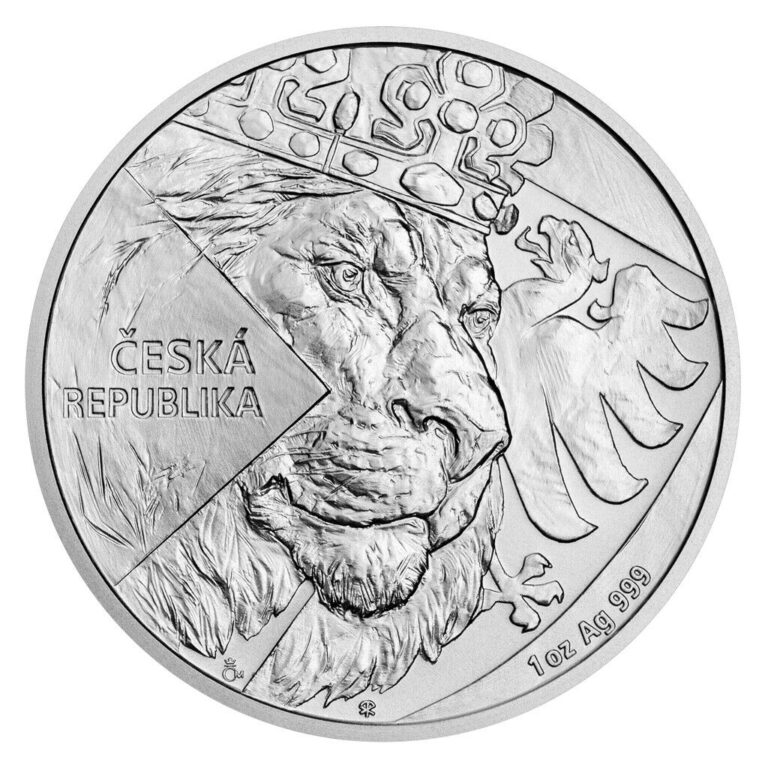 Read more about the article 2024 Niue Czech Lion BU 1 oz Silver Coin in capsule