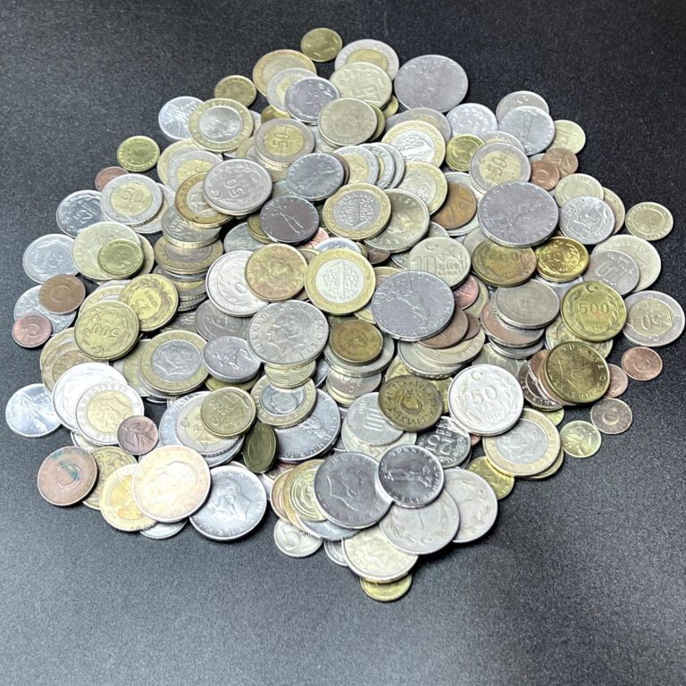 Read more about the article Turkish Coins 🇹🇷 1 KG of Random Coins from Turkey  a Lot of ~ 165 Coins 🇹🇷
