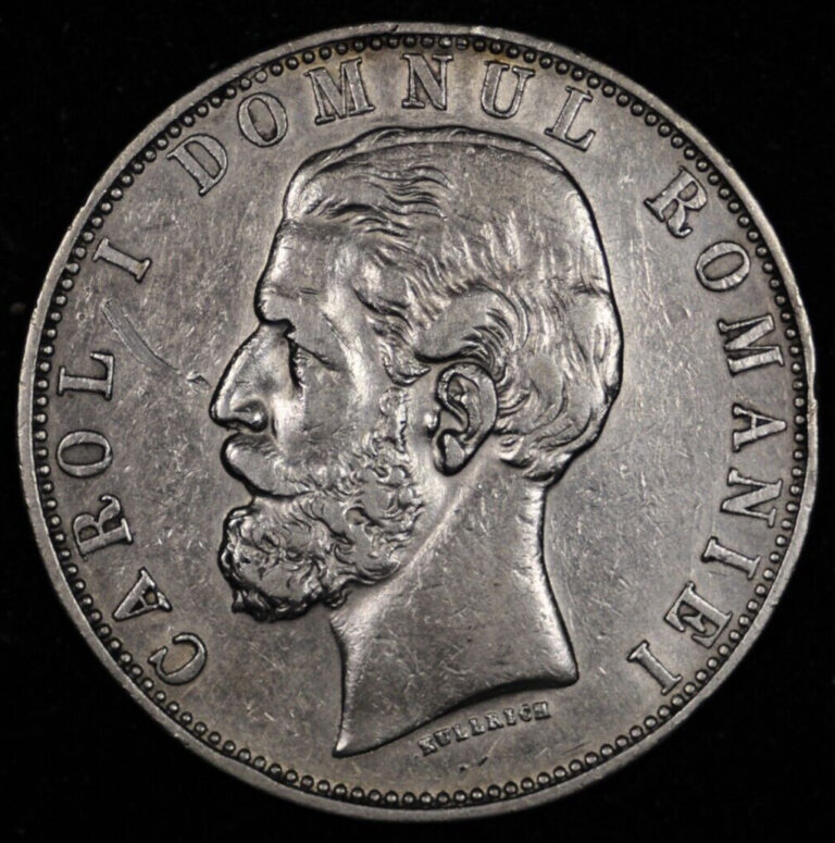 Read more about the article 1881 Romania Silver 5 Lei