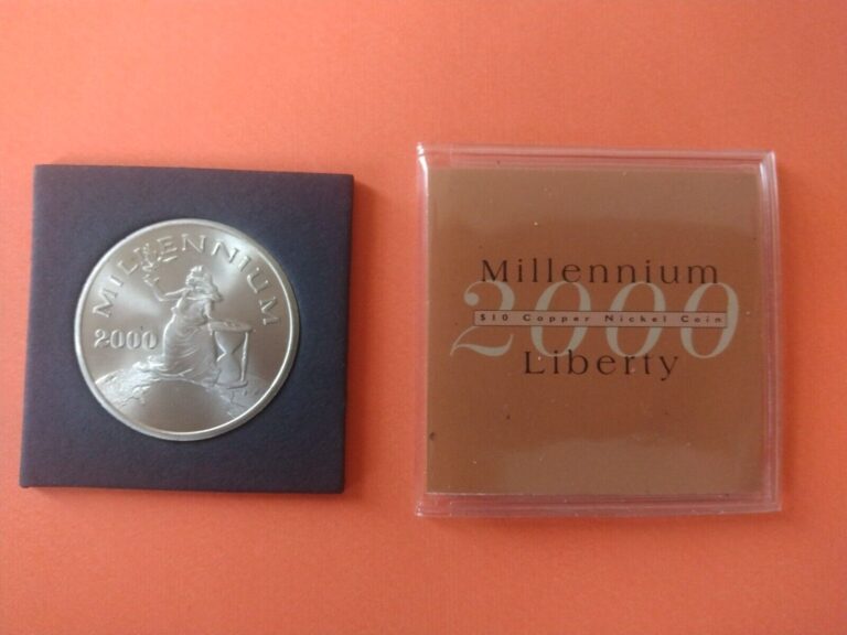 Read more about the article Millennium 2000 Liberty $10 BU Coin of Liberia w/COA
