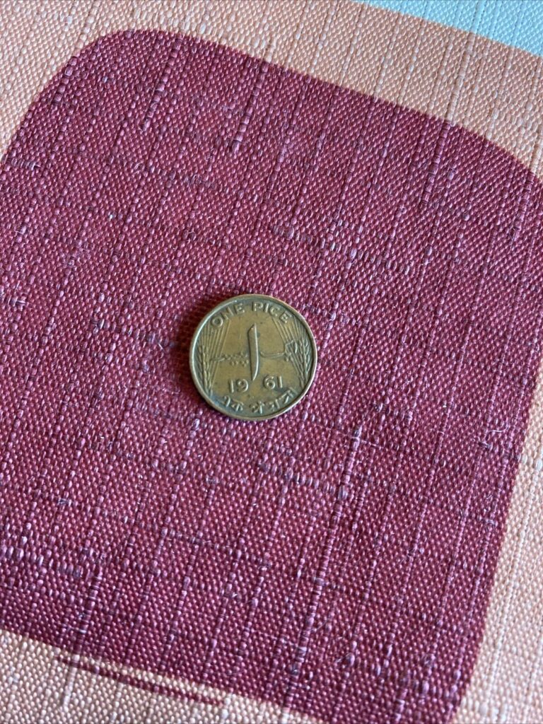 Read more about the article 1961 Pakistan One 1 Pice World Coin