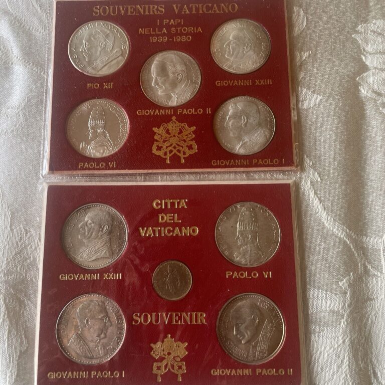 Read more about the article Two (2) Vatican City Coin Sets. See Photos.