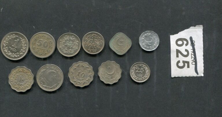 Read more about the article Lot of  11   coins of     Pakistan
