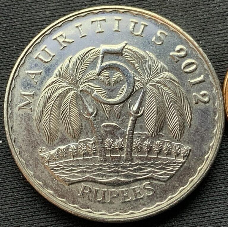 Read more about the article 2012 Mauritius 5 Rupees Coin UNC    #M231