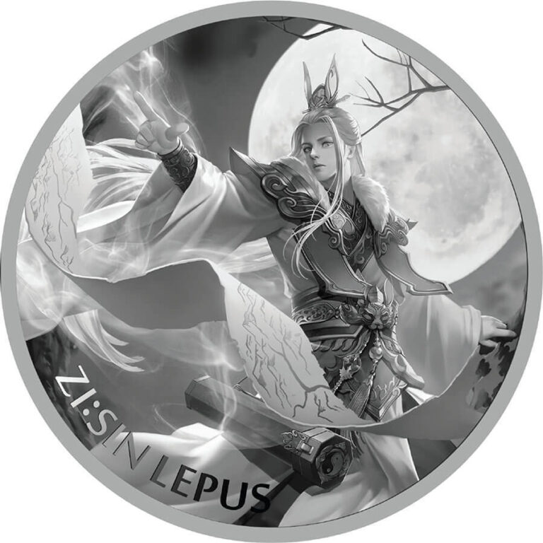 Read more about the article 2023 South Korea Zi:Sin Lepus 1oz Silver BU Coin