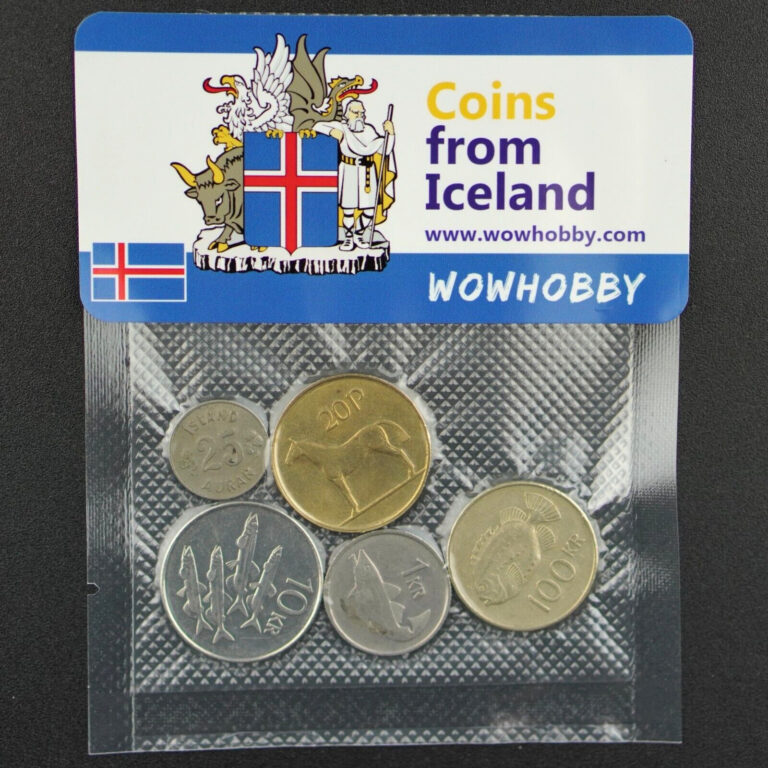 Read more about the article Collectible Icelandic Coin Set 🇮🇸 5 Unique Random Coins from Iceland 🇮🇸