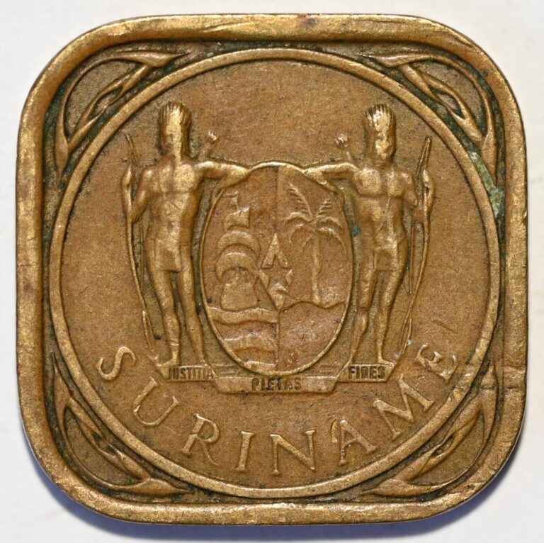 Read more about the article 1962 Suriname (Dutch) 5 Cents Coin