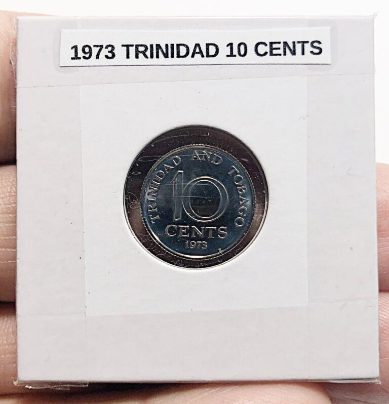 Read more about the article 1973 Trinidad and Tobago 10 Cents Proof TONED