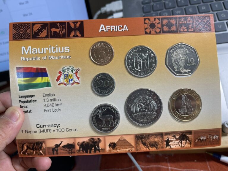 Read more about the article Mauritius 7 Coins Lot Excellent Condition