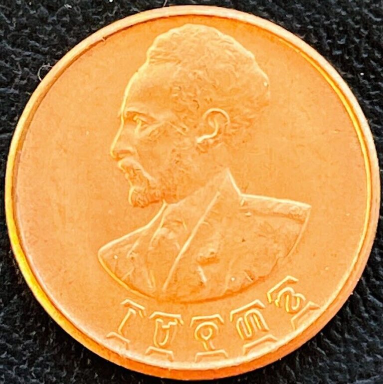 Read more about the article 1936 Ethiopia Coin Cent KM# 32 (1943-44) UNCIRCULATED? Rare African Coins Money