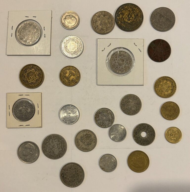 Read more about the article Large Morocco  Coin Collection 25 coins