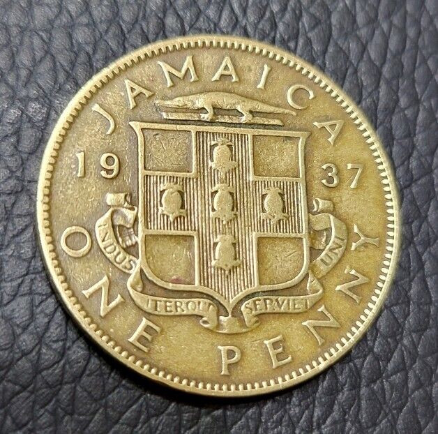 Read more about the article 1937 Jamaica One Penny Coin