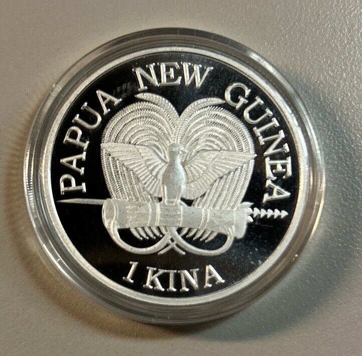 Read more about the article 2023 Papua New Guinea Bird of Paradise 1 oz Silver BU Coin in Mint Capsule