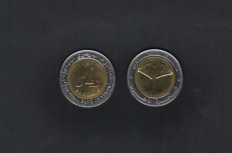 Read more about the article YEMEN REPUBLIC 20 RIYALS KM-29 2004 BI METAL BRIDGE UNC ARAB CURRENCY YAR 1 COIN