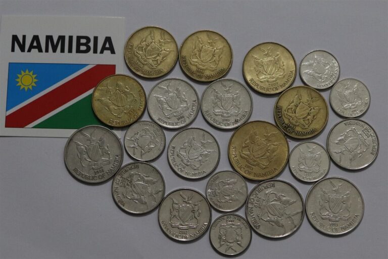 Read more about the article 🧭 🇳🇦 NAMIBIA MASSIVE OLD COINS COLLECTION B63 #15 ZN28