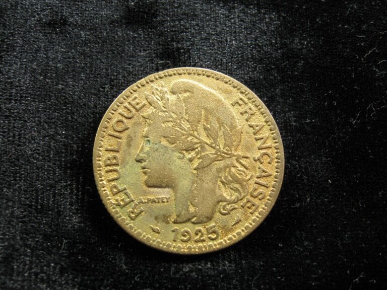 Read more about the article old world coin TOGO Africa French Mandate 2 francs 1925 KM3 “Marianne” (108)