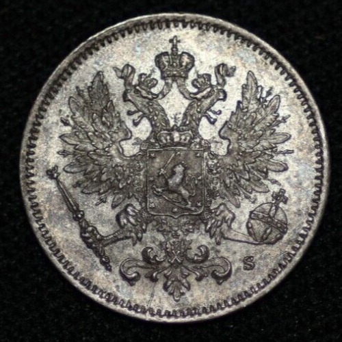 Read more about the article FINLAND ~ 1915 ~ 25 Pennia ~ 75% ~ AU++ ~ Quality World Coin ☘️ SILVER – #422 ☘️