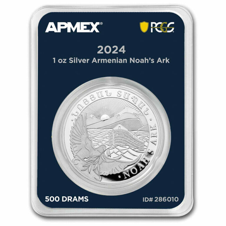 Read more about the article 2024 Armenia 1 oz Silver Noah’s Ark (MD® Premier + PCGS FS)