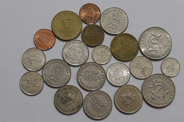 Read more about the article 🧭 🇧🇳 🇻🇳 BRUNEI + VIETNAM OLD COINS LOT B66 #887 PP48