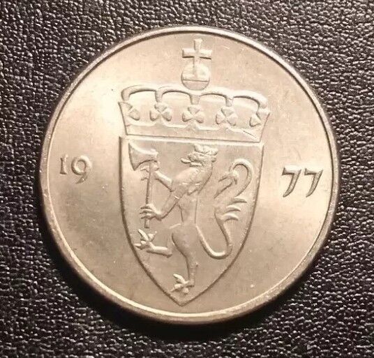 Read more about the article 1977 Norway 50 Ore Coin