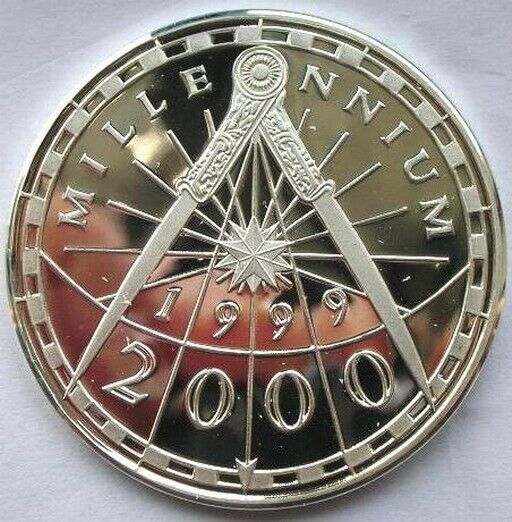 Read more about the article Benin 2000 Calipers Sun 1000 Francs Silver Coin Proof