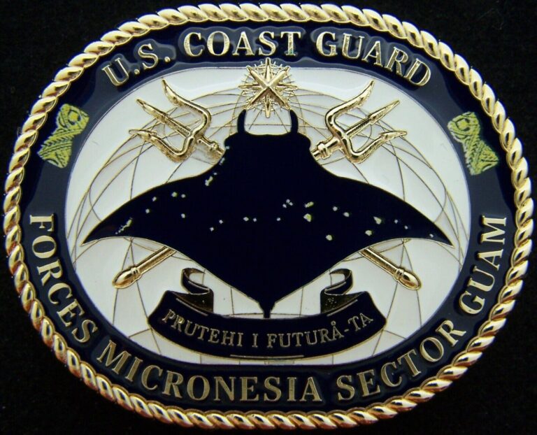 Read more about the article US Coast Guard USCG Forces Micronesia Sector Guam Challenge Coin