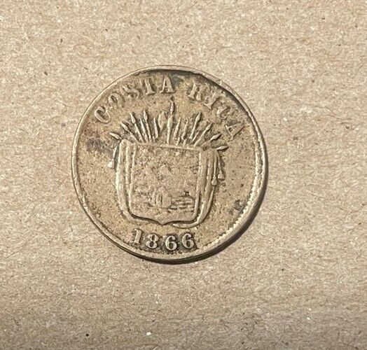 Read more about the article Costa Rica – 1866 Copper-Nickel Centavo – Scarce and Popular