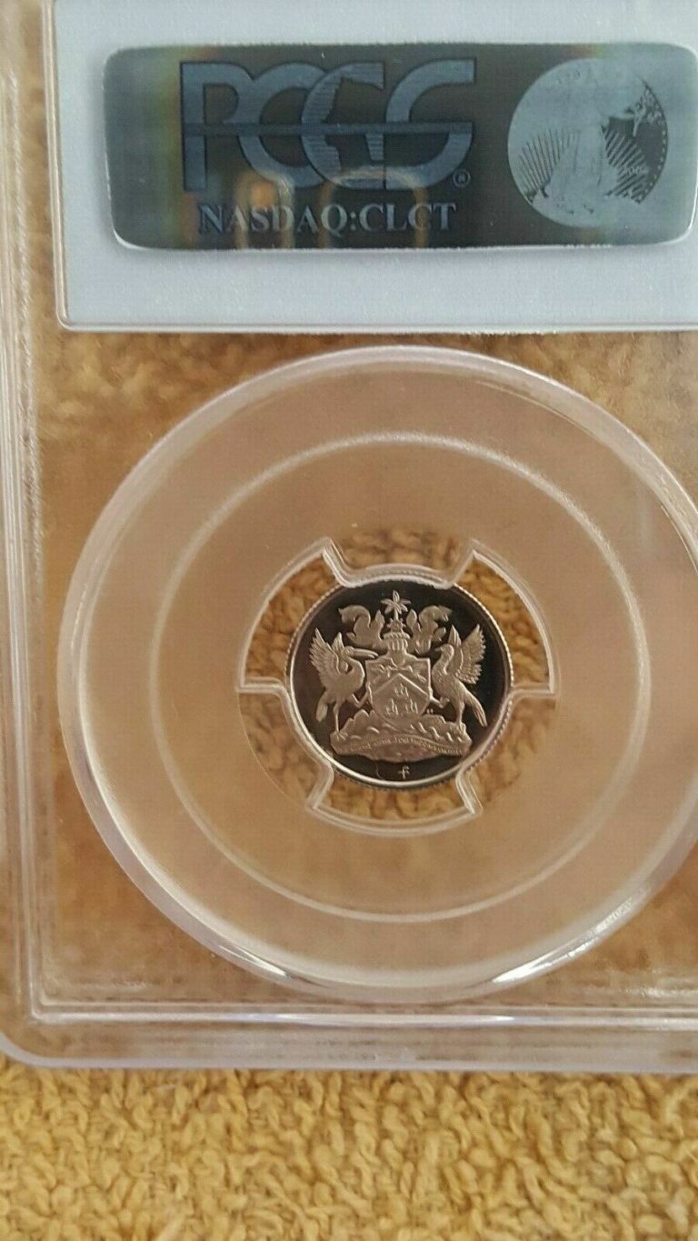 Read more about the article PCGS PR 69 1973 FM Trinidad and Tobago Proof  10 cents Population of 3 low minta