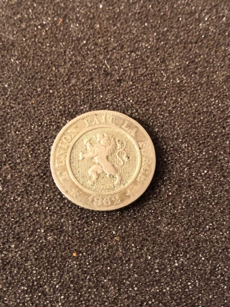 Read more about the article Antique Belgium 1862 10 Centimes Coin Leopold I King of Belgium Belgian Coin