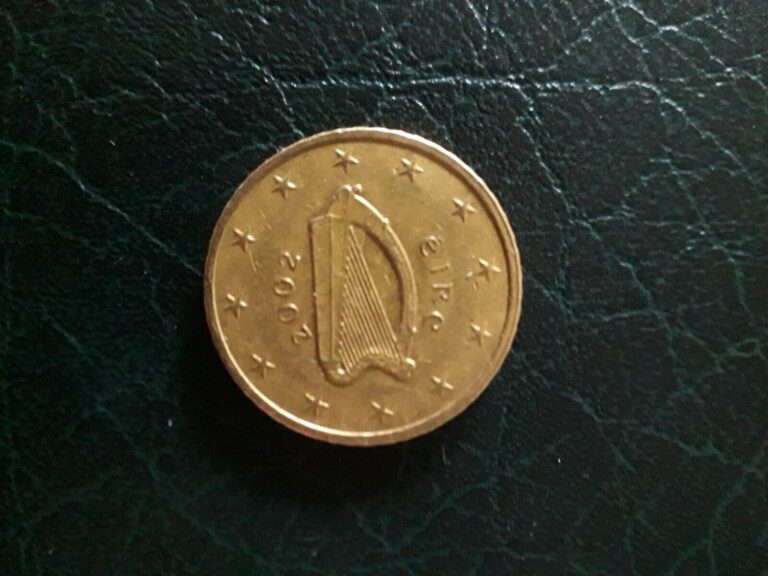 Read more about the article 2002 50 Cents Euro Coin Ireland 🇮🇪