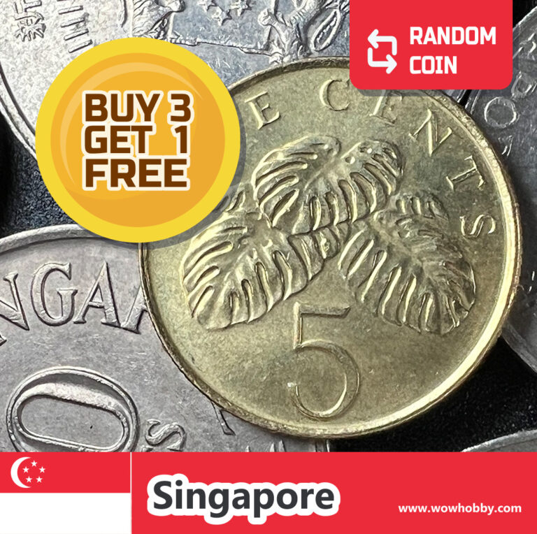Read more about the article Singapore Coin | 1 Random Collectible Old Singaporean Coin for Coin Collecting