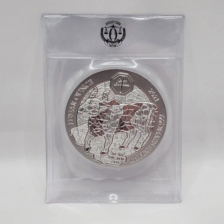 Read more about the article 2021 Rwanda Lunar Year Of The Ox 1 oz .999 Silver Round Mint Sealed BU Coin