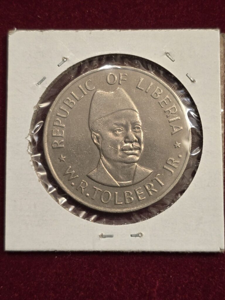 Read more about the article 1976 Liberia Coin Copper-Nickel Coinage Rare 1 dollar KM# 32 #LIB3419