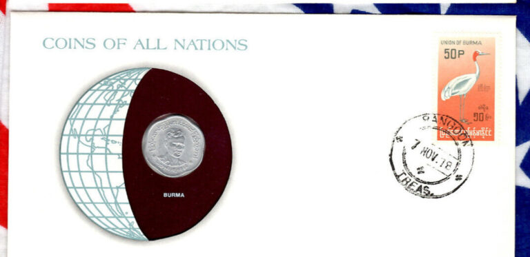 Read more about the article Coins of All Nations Burma (Myanmar) 25 Pyas 1966 UNC