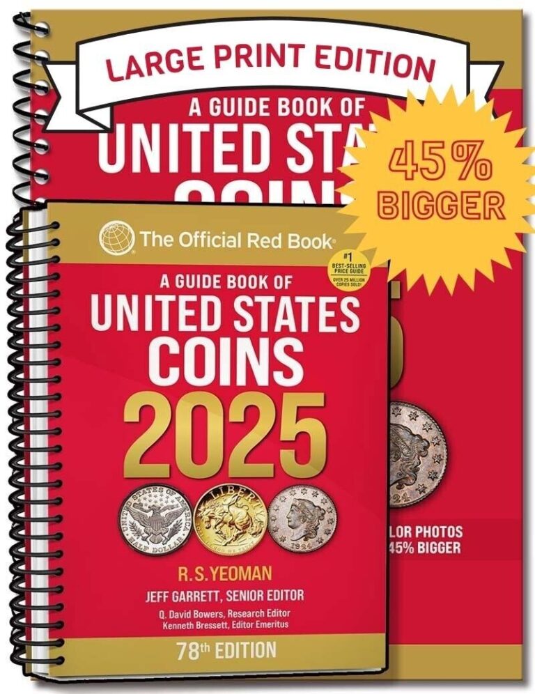 Read more about the article A Guide Book of United States Coins “Red Book” 2025 (Large Print)