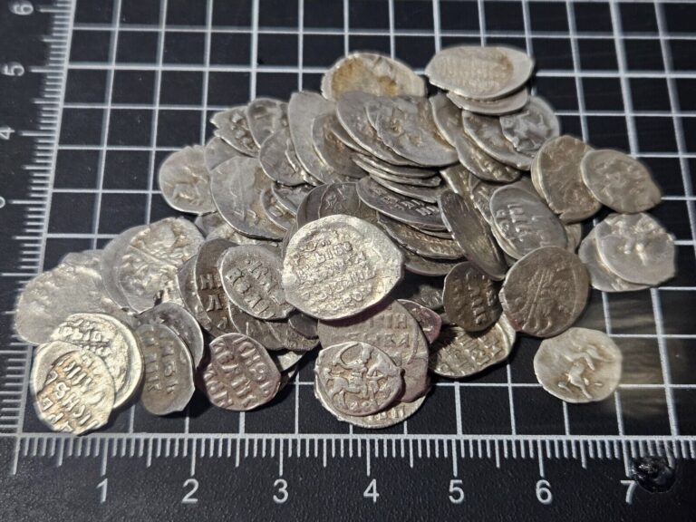 Read more about the article Ivan The Terrible Silver Russian Kopek/Denga Wire coins 1547-1584