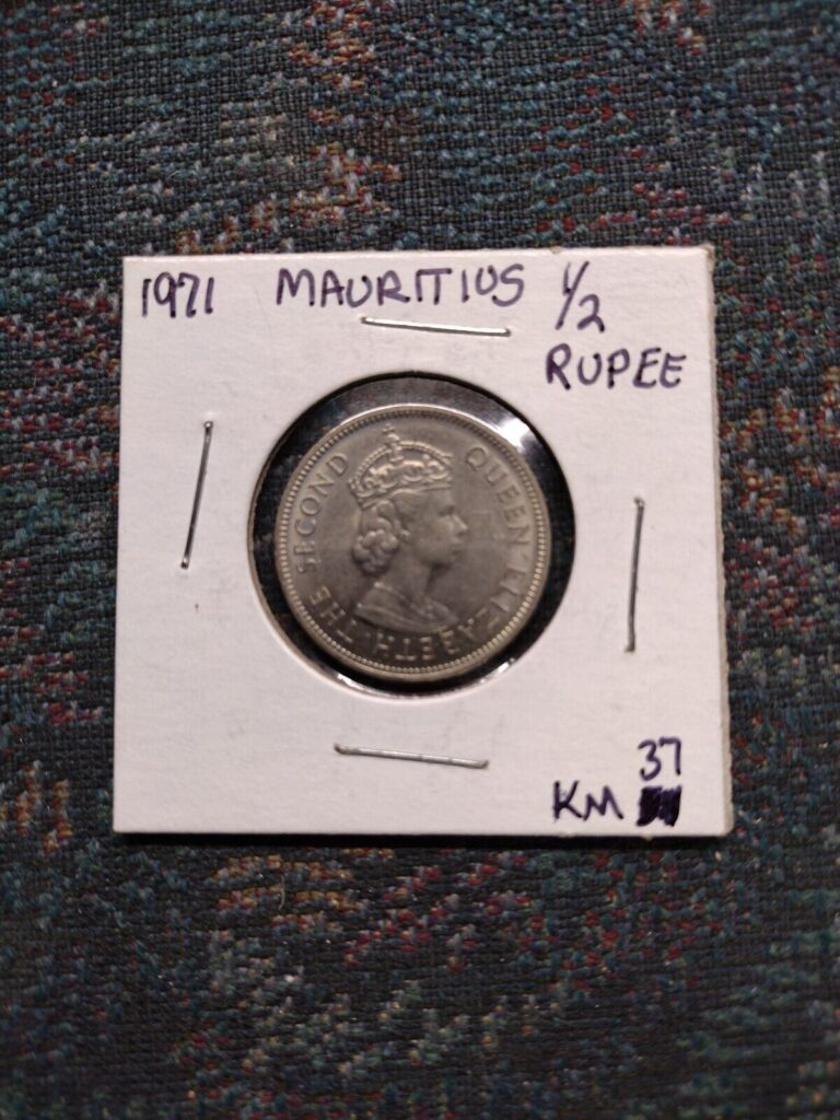 Read more about the article World Coins – Mauritius 1/2 Rupee 1971 Coin KM# 37