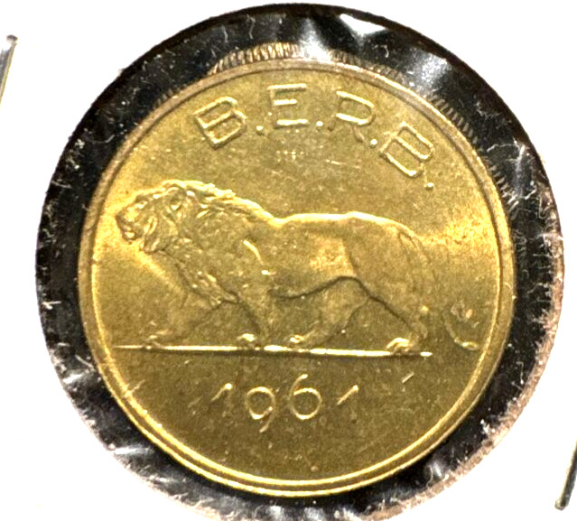 Read more about the article Rwanda-Burundi 1961 Franc KM 1 BU