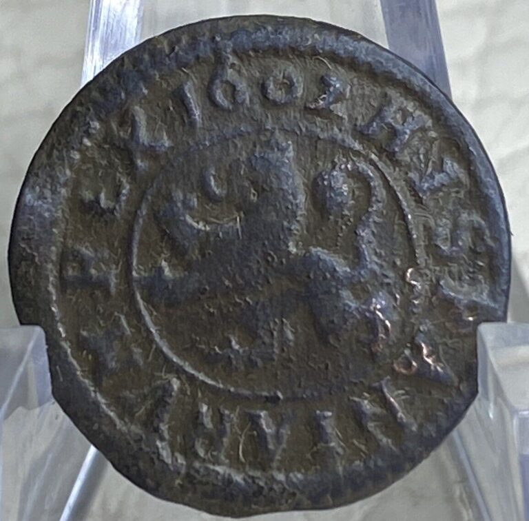 Read more about the article Nice 1602 Coin Spanish 2 Maravedis 422 Years Old King Philip III Rare Full Date