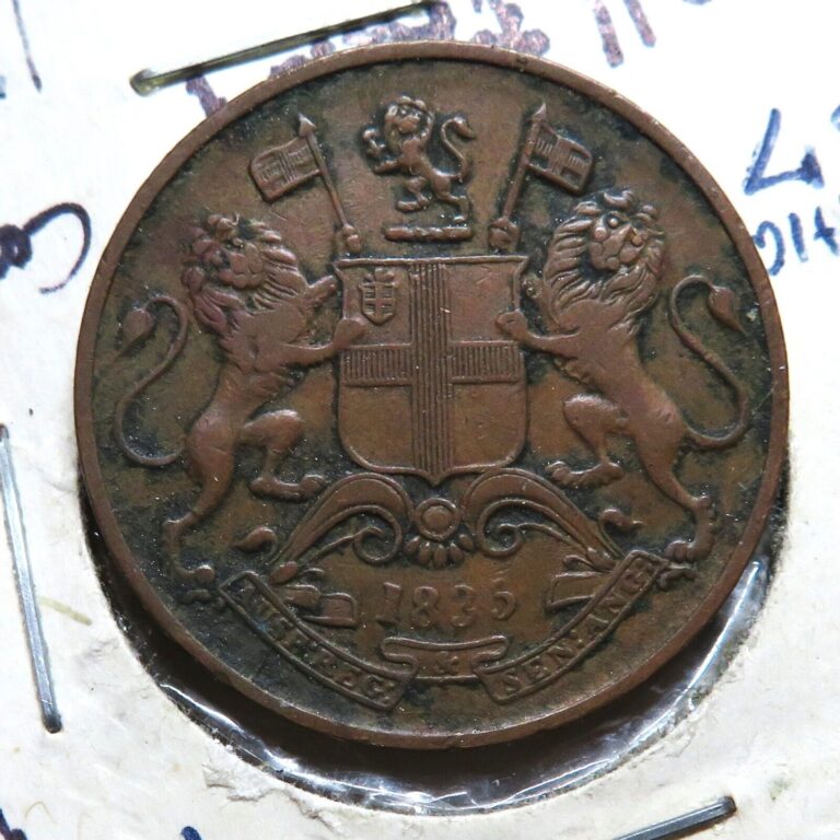 Read more about the article 1835 East India Company  1/4 Anna-Nice Coin