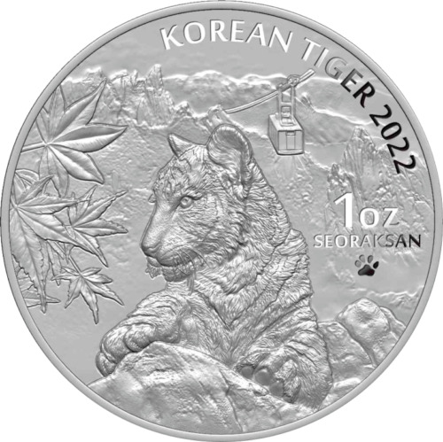 Read more about the article 2022 South Korea Tiger 1 oz .999 Silver BU Coin in Capsule – Only 20 000 Minted