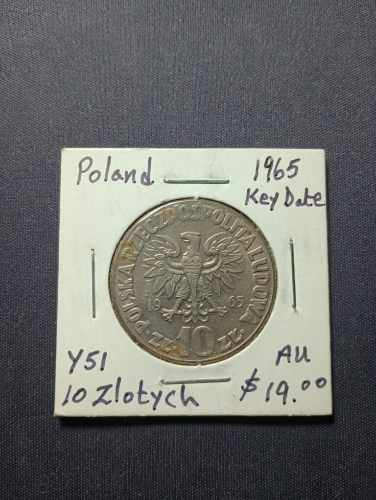 Read more about the article 1965 Poland 10 Zlotych +BETTER DATE+