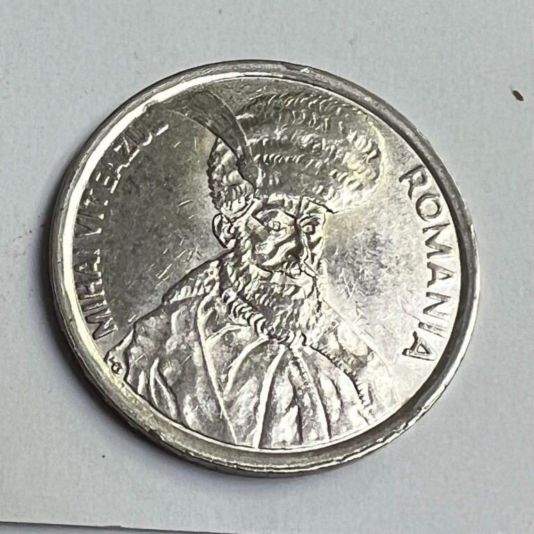 Read more about the article Romania 100 Lei – Michael the Brave – KM#111 Coin (1991-96 type  Random Date)