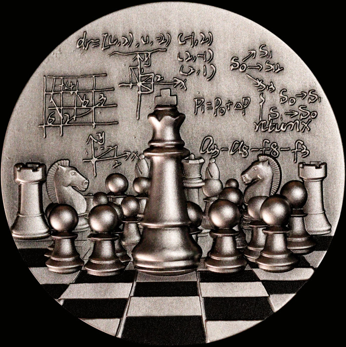 Read more about the article 2024 Cameroon International Chess Antiqued 2 oz Silver Coin with Mintage of 89