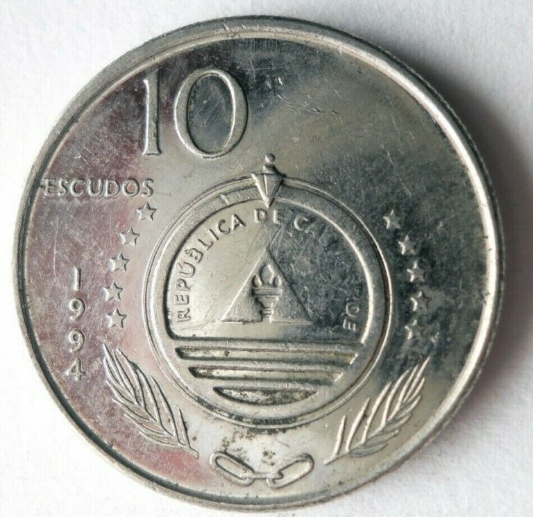 Read more about the article 1994 CAPE VERDE 10 ESCUDOS – Excellent Collectible Coin – FREE SHIP – Bin #117