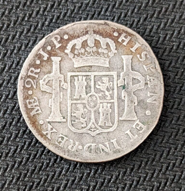 Read more about the article 1807 Limae JP Peru Silver 2 Reales Carlos IV KM#95
