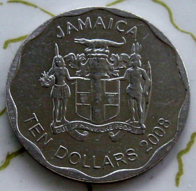 Read more about the article COIN JAMAICA $10.00 2008 AU 182