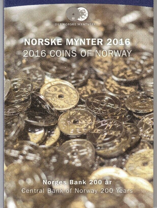 Read more about the article 2016 Norway 1+20 Kroner and Metal Central Bank of Norway 200 Years Coin Set!