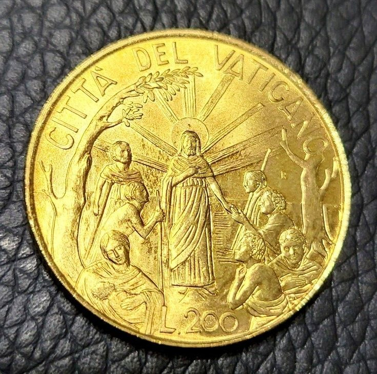 Read more about the article 1999 Vatican City 200 Lire Coin